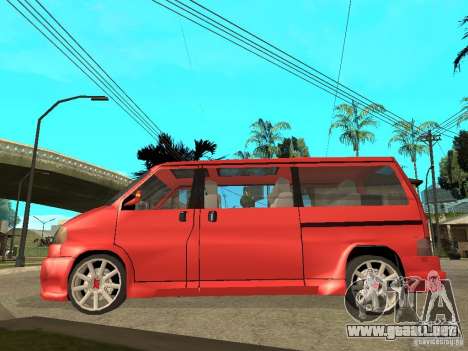 VW T4 Eurovan VR6 BiTurbo 20T para GTA San Andreas