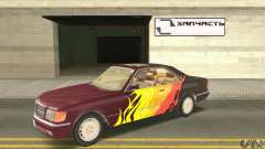 Mercedes-Benz W126 560SEC para GTA San Andreas