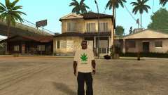 Camiseta con hierba para GTA San Andreas