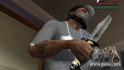 El cuchillo de la acosadora # 2 para GTA San Andreas