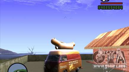 Volkswagen Transporter T1 Hot Dog para GTA San Andreas