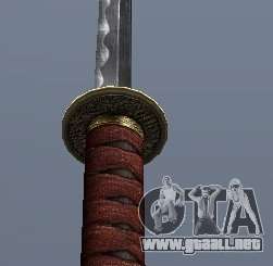Katana para GTA San Andreas
