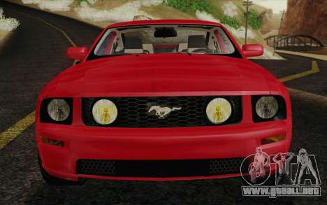 Ford Mustang GT 2005 para GTA San Andreas