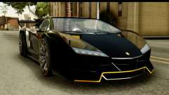 GTA 5 Pegassi Zentorno v2 SA Mobile para GTA San Andreas