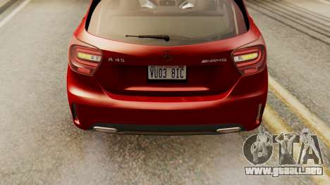 Mercedes-Benz A45 AMG 2012 para GTA San Andreas