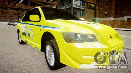 Mitsubishi Evo IX Fast and Furious 2 V1.0 para GTA 4