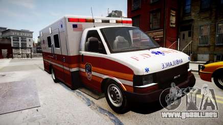 F.D.N.Y. Ambulance para GTA 4