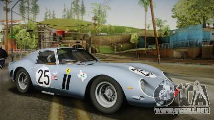 Ferrari 250 GTO (Series I) 1962 IVF PJ2 para GTA San Andreas