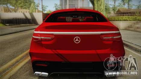 Mercedes-Benz GLE 63 AMG para GTA San Andreas