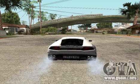Lamborghini Huracan 2014 Armenian para GTA San Andreas