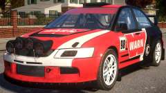 Mitsubishi Lancer EVO IX (DiRT2) PJ6 para GTA 4
