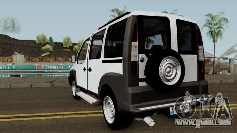 Fiat Doblo 2005 para GTA San Andreas