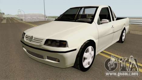 Volkswagen Saveiro G3 Tunable para GTA San Andreas