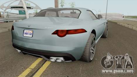 Benefactor Surano GT GTA V para GTA San Andreas