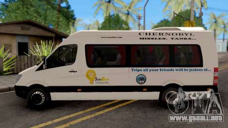 Mercedes-Benz Sprinter 313 CDi Chernobyl Tour para GTA San Andreas