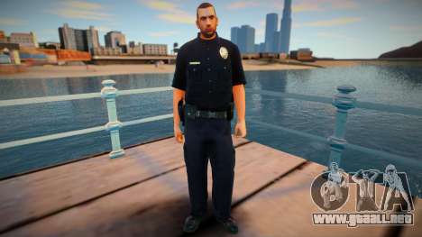 New lapd1 skin para GTA San Andreas