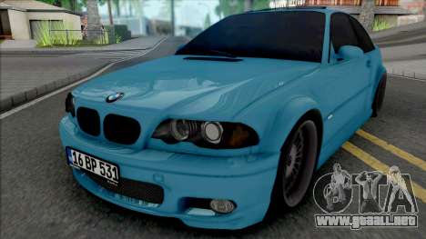 BMW 318Ci E46 Dapper para GTA San Andreas