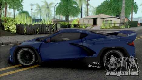Chevrolet Corvette Stingray 2020 Rocket Bunny para GTA San Andreas