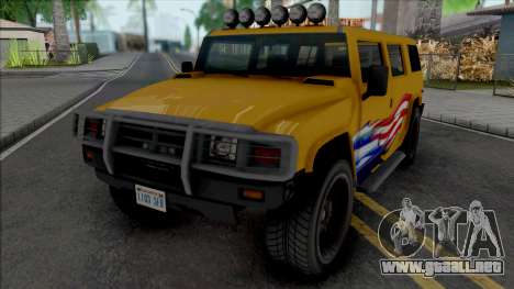 GTA IV Mammoth Patriot para GTA San Andreas