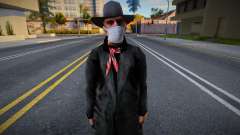 Dwmolc2 en una máscara protectora para GTA San Andreas