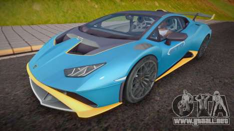 Lamborghini Huracan STO para GTA San Andreas