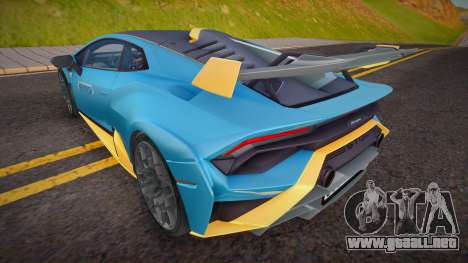 Lamborghini Huracan STO para GTA San Andreas