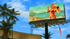 Póster con una chica de GTA 5 para GTA Vice City