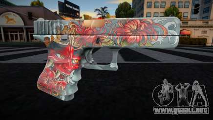 Glock-18 ONI by PORSCHED para GTA San Andreas