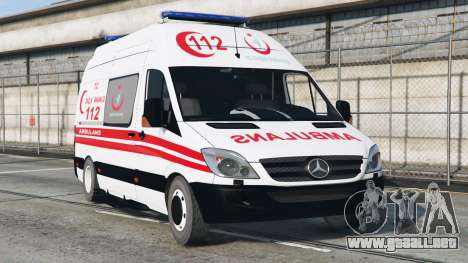 Mercedes Sprinter Turkish Ambulance