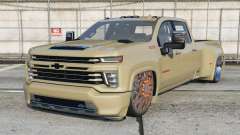 Chevrolet Silverado 2500 HD High Country Crew Cab 2020 Rodeo Dust [Add-On] para GTA 5