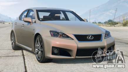 Lexus IS F (XE20) Cloudy [Replace] para GTA 5