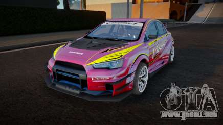 Mitsubishi Evo 10 Varis Rezout para GTA San Andreas
